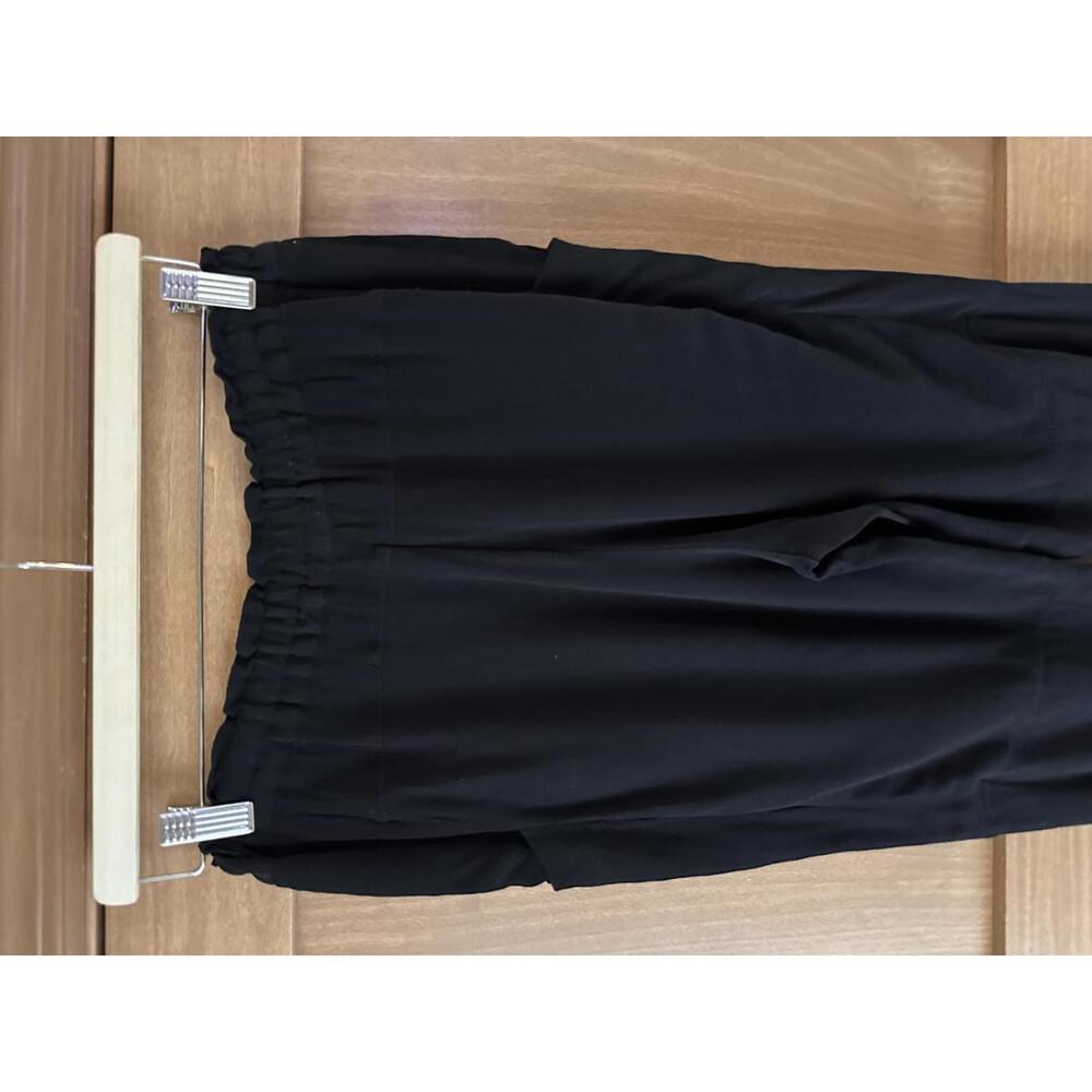 Aritzia Wilfred Silk Blend Marais Paper Bag Pull on Pants Black Women’s sz Small - Picture 12 of 15